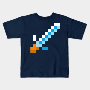 RPG Pixel Sword, 8 bit Kids T-Shirt